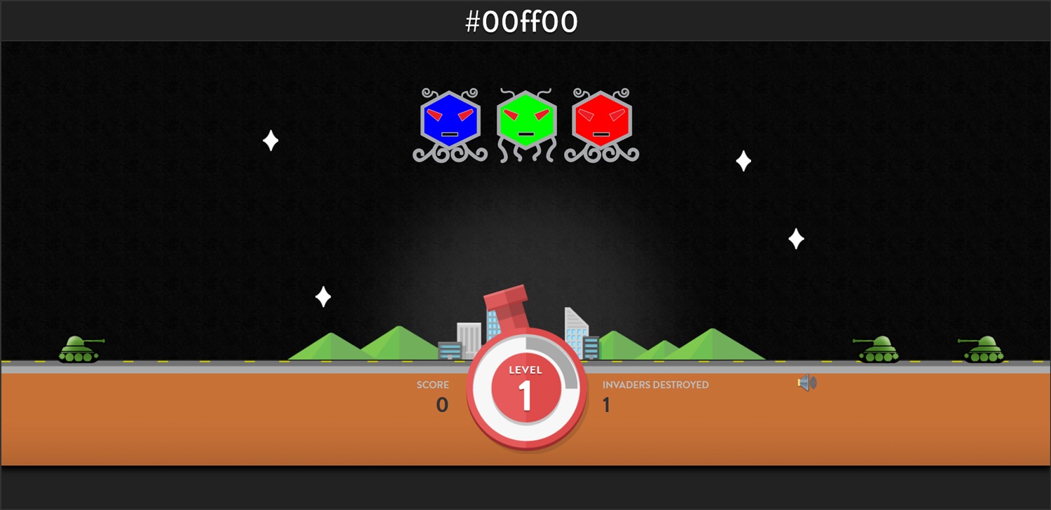 Hex Invaders Design Game