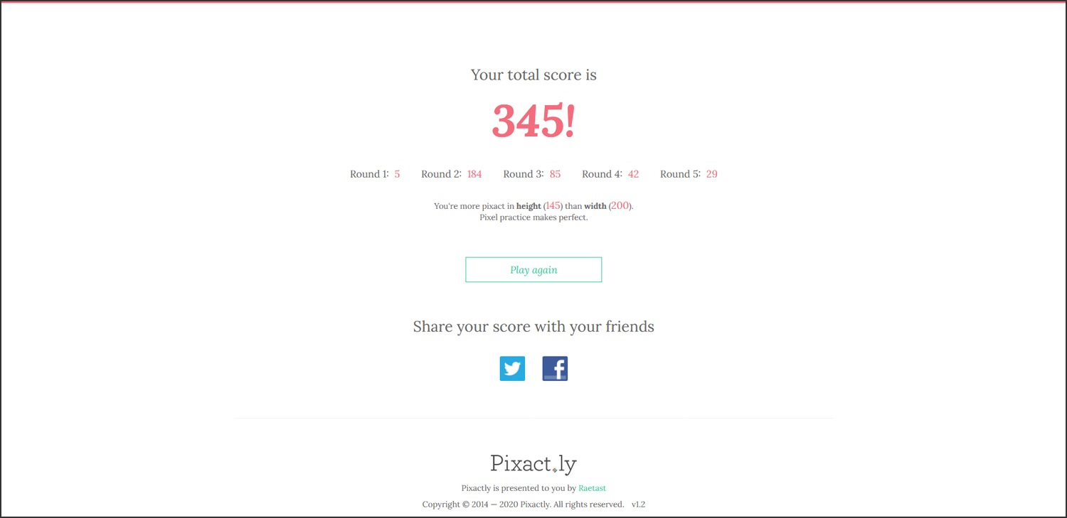Pixactly Design Game