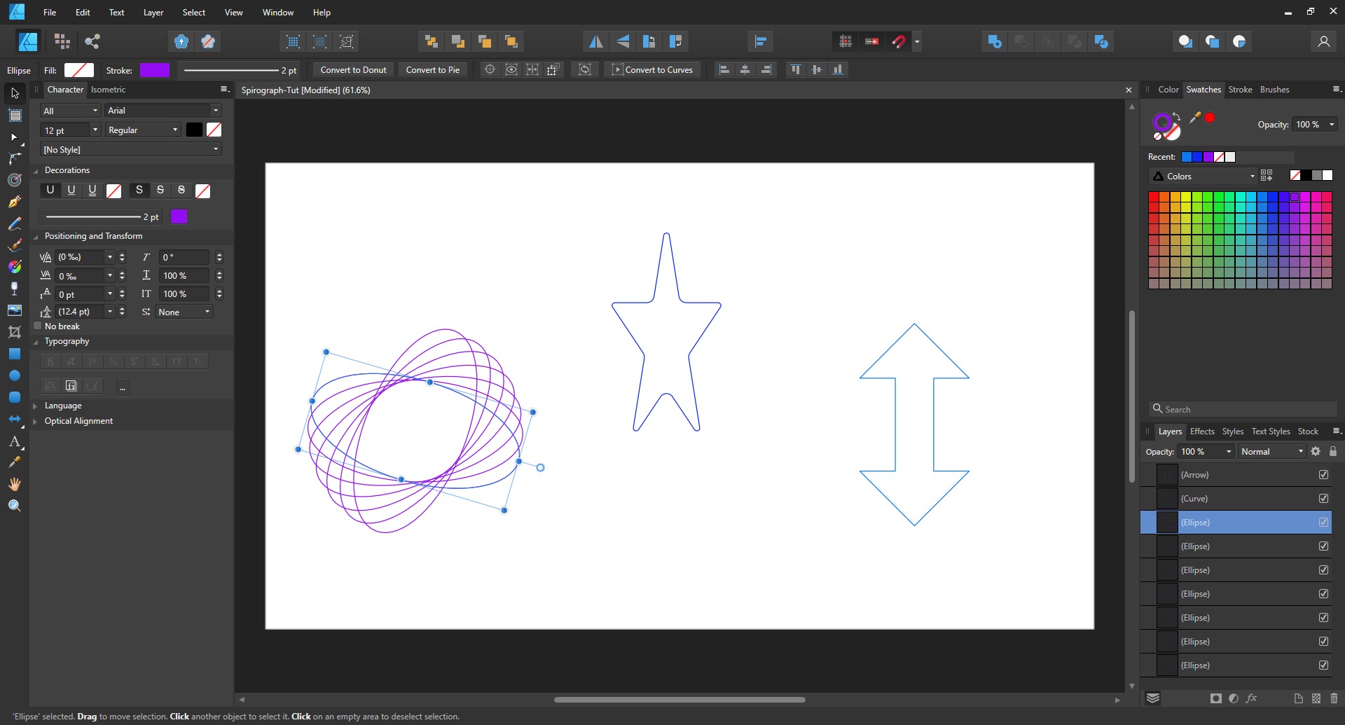 Spirograph - rotate